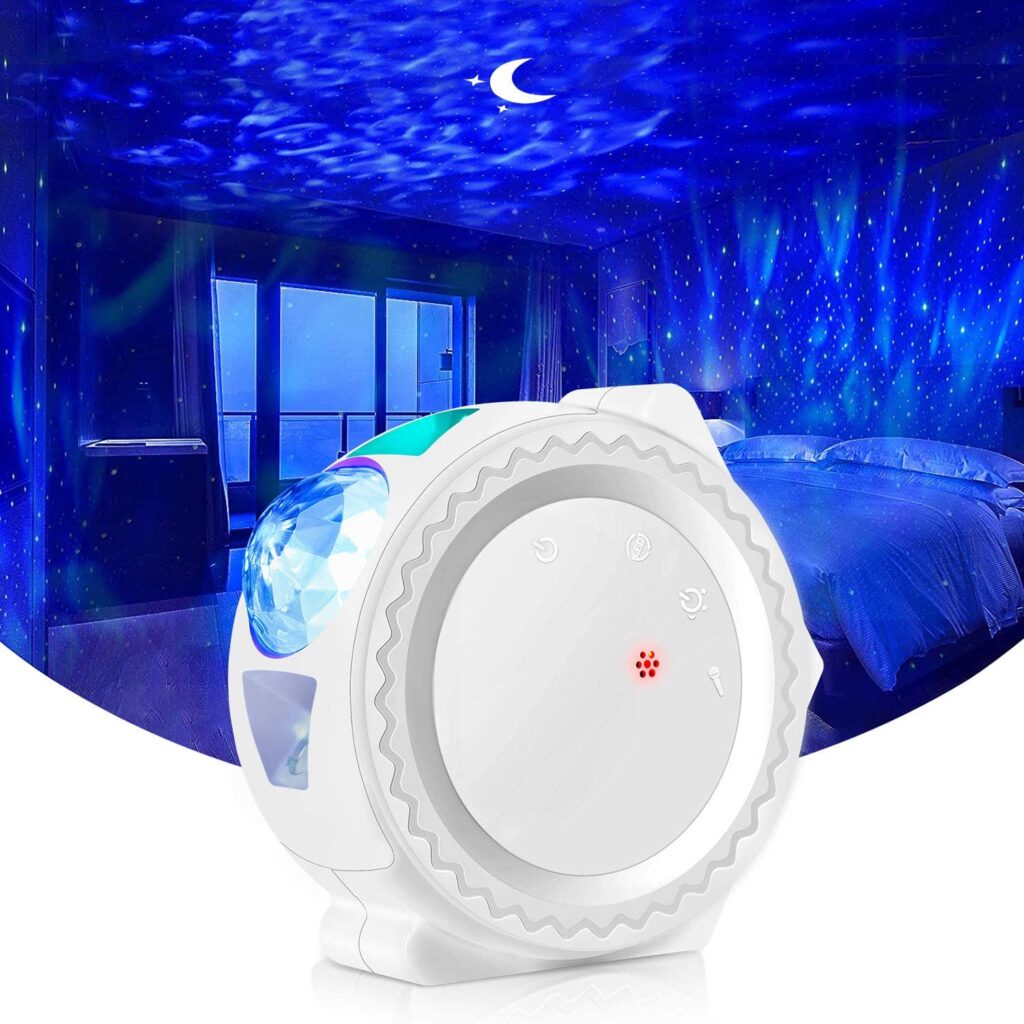 Projecteur LED Rotatif 360° étoiles Et Planètes - Lampe D'ambiance Pour Chambre, Fête, Plafond, Alimentation USB - 10